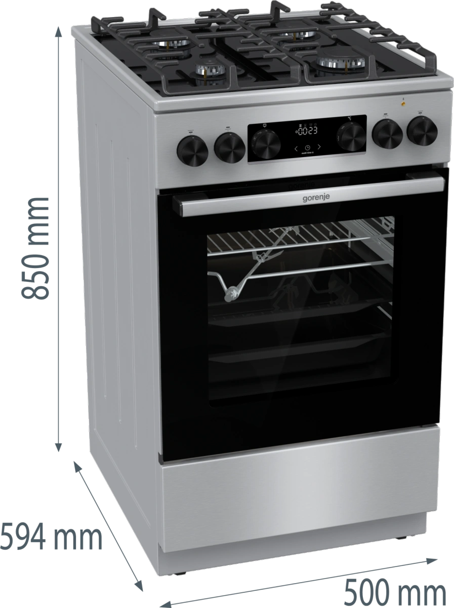 Плита комбинированная Gorenje GK5C65XV original4 Плита комбинированная Gorenje GK5C65XV original4