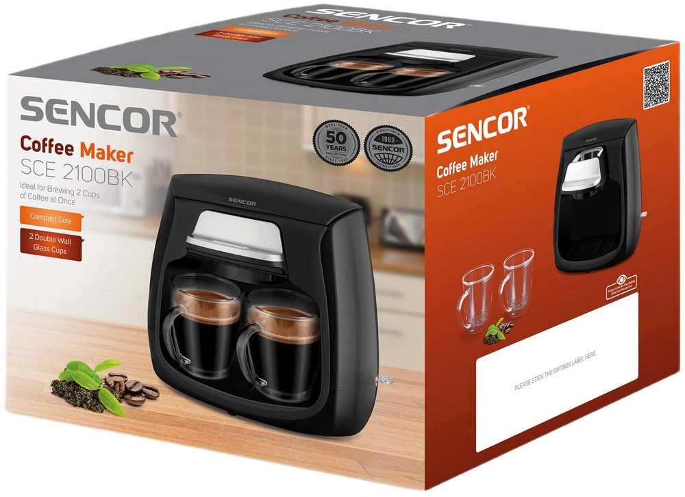 Кофеварка капельная Sencor SCE 2100BK original11 Кофеварка капельная Sencor SCE 2100BK original11