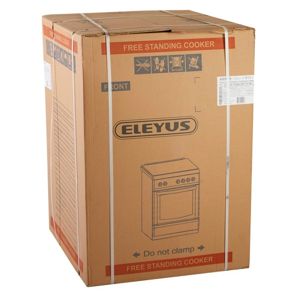 Плита кухонная комбинированная ELEYUS TEKNA 6007 CF WH original20 Плита кухонная комбинированная ELEYUS TEKNA 6007 CF WH original20