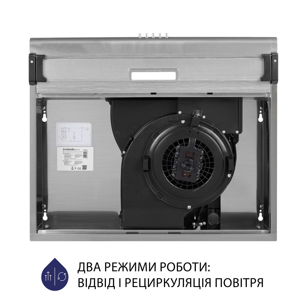 Вытяжка плоская Minola HPL 615 I original8 Вытяжка плоская Minola HPL 615 I original8