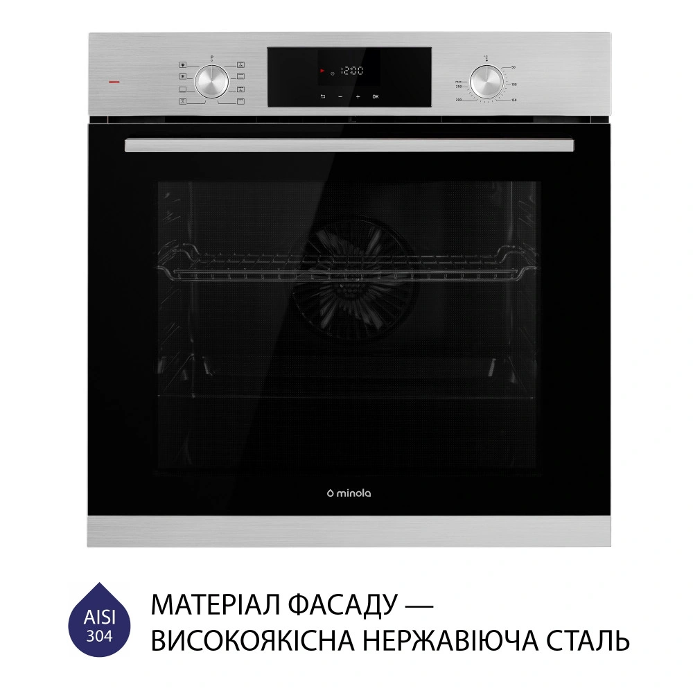 Духовой шкаф электрический Minola EOD 6804 INOX original2 Духовой шкаф электрический Minola EOD 6804 INOX original2