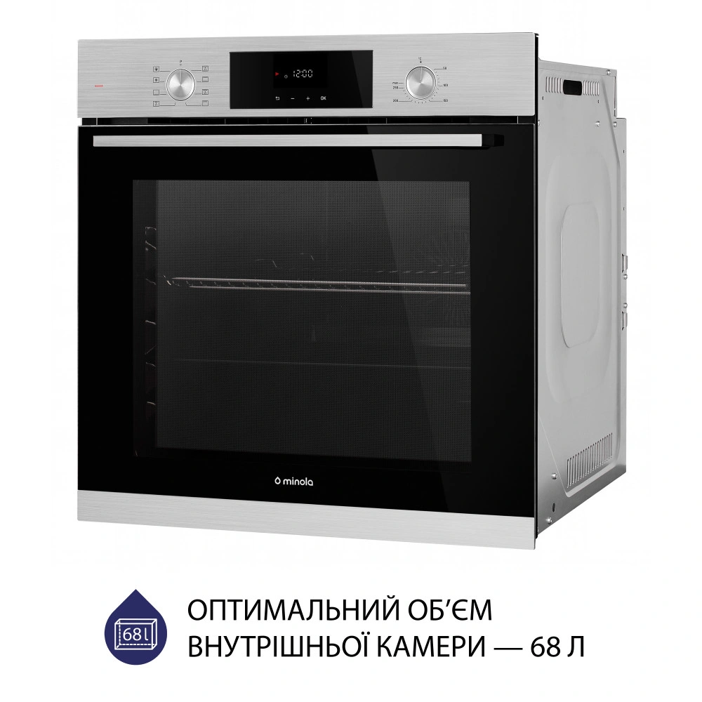Духовой шкаф электрический Minola EOD 6804 INOX original4 Духовой шкаф электрический Minola EOD 6804 INOX original4