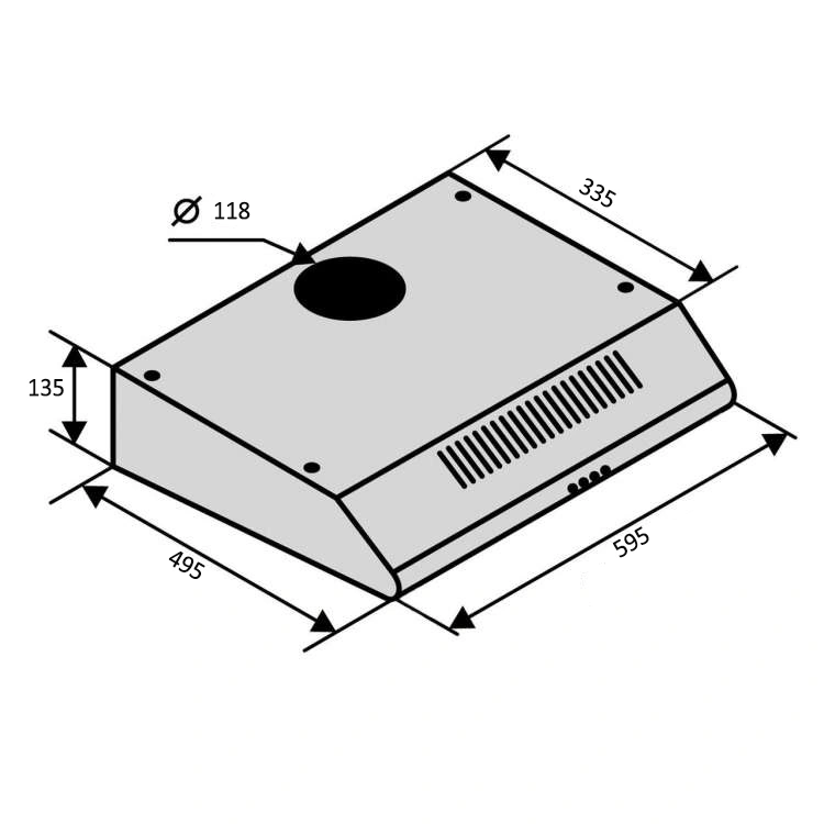 Вытяжка VENTOLUX PARMA 60 BR original6 Вытяжка VENTOLUX PARMA 60 BR original6