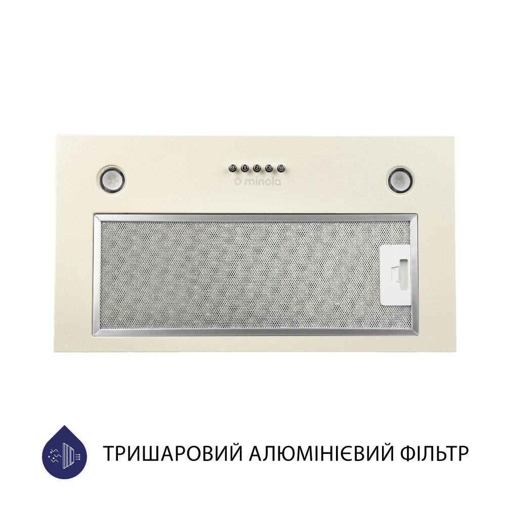 Вытяжка полновстраиваемая Minola HBI 5327 IV 800 LED original1 Вытяжка полновстраиваемая Minola HBI 5327 IV 800 LED original1
