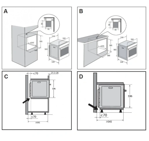 Духовка электрическая De Dietrich DOR4747MB original4 Духовка электрическая De Dietrich DOR4747MB original4