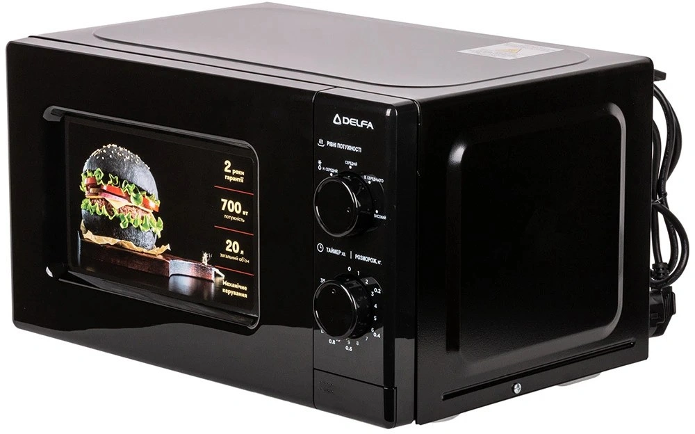 Микроволновая печь Delfa MD202MB original3 Микроволновая печь Delfa MD202MB original3