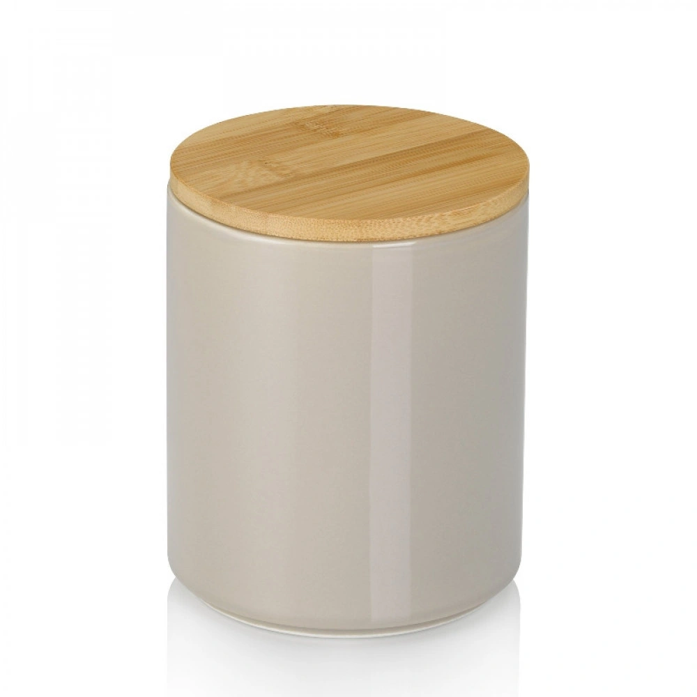 Емкость для хранения сыпучих KELA Cady, Ø12 см, 1,2 л, светло-серая (15277) Емкость для хранения сыпучих KELA Cady, Ø12 см, 1,2 л, светло-серая (15277)