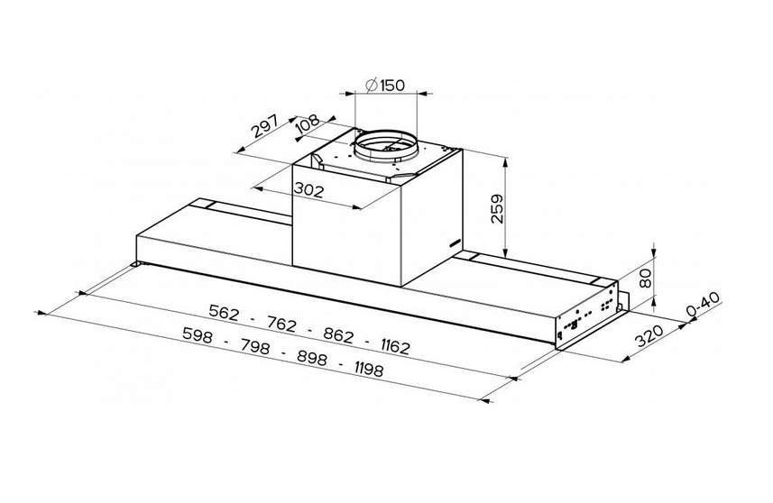 Вытяжка встраиваемая Faber In-Nova Touch X/Wh A90 (305.0611.156) original3 Вытяжка встраиваемая Faber In-Nova Touch X/Wh A90 (305.0611.156) original3