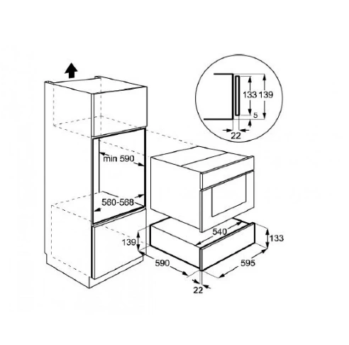 Вакуумний пакувальник De Dietrich DWD4820W original2 Вакуумний пакувальник De Dietrich DWD4820W original2