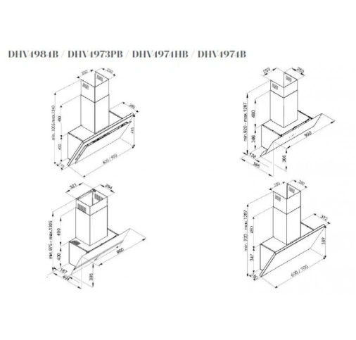 Витяжка похила De Dietrich DHV4974B original3 Витяжка похила De Dietrich DHV4974B original3