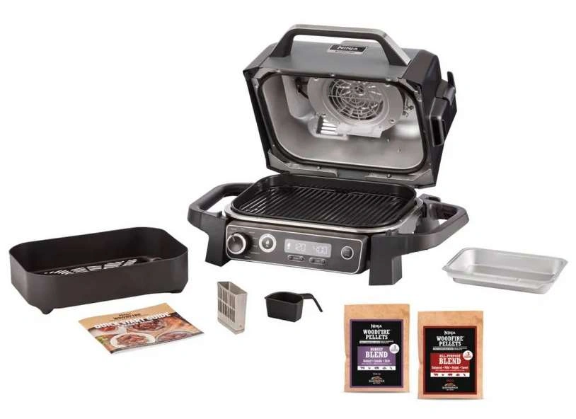 Электрогриль прижимной NINJA Woodfire OG701EU original4 Электрогриль прижимной NINJA Woodfire OG701EU original4