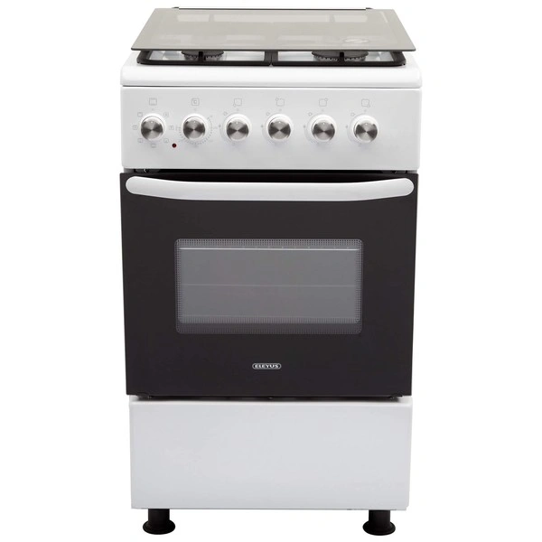 Плита кухонная комбинированная ELEYUS TEKNA 5007 CF WH original2 Плита кухонная комбинированная ELEYUS TEKNA 5007 CF WH original2