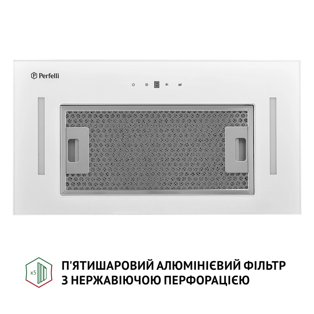 Полновстраиваемая вытяжка Perfelli BIS 5684 WH 1000 LED original3 Полновстраиваемая вытяжка Perfelli BIS 5684 WH 1000 LED original3