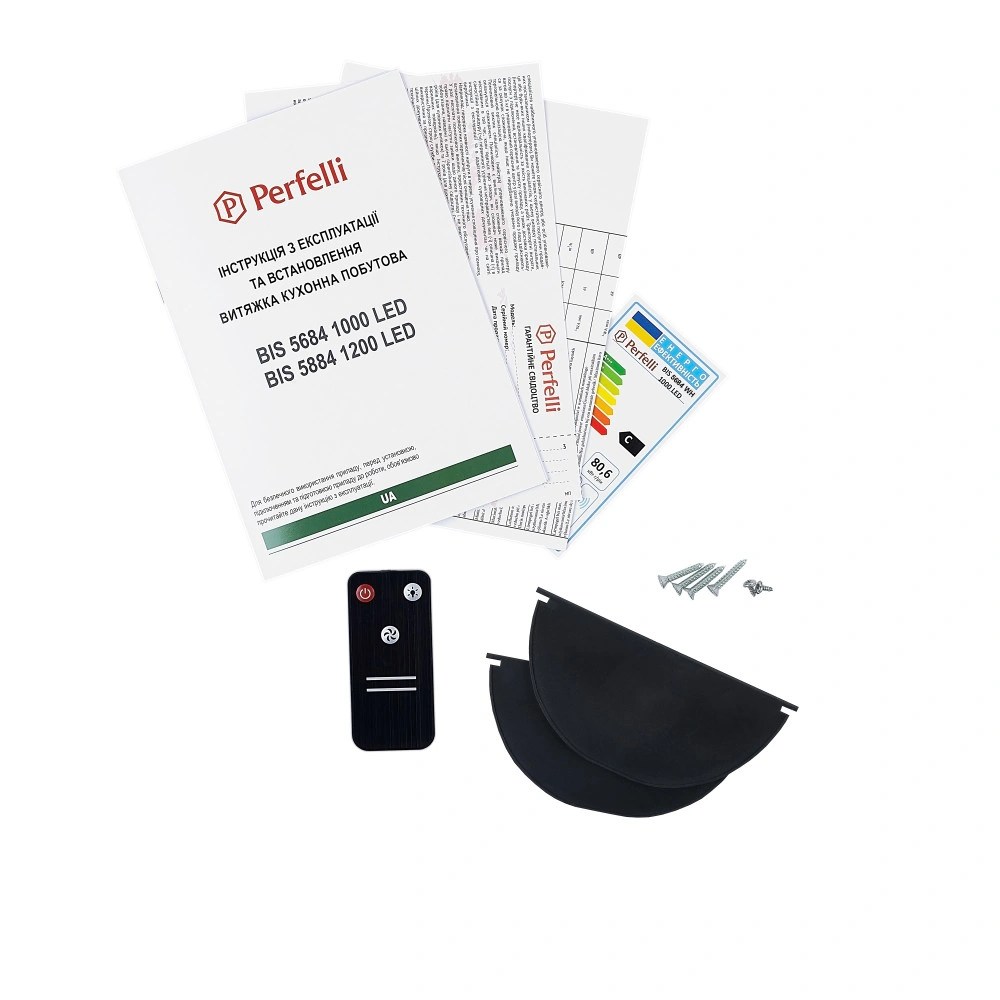 Полновстраиваемая вытяжка Perfelli BIS 5684 WH 1000 LED original8 Полновстраиваемая вытяжка Perfelli BIS 5684 WH 1000 LED original8