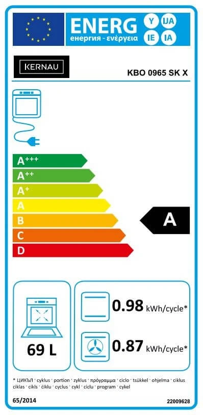 Встраиваемый духовой шкаф KERNAU KBO 0965 SK X original4 Встраиваемый духовой шкаф KERNAU KBO 0965 SK X original4