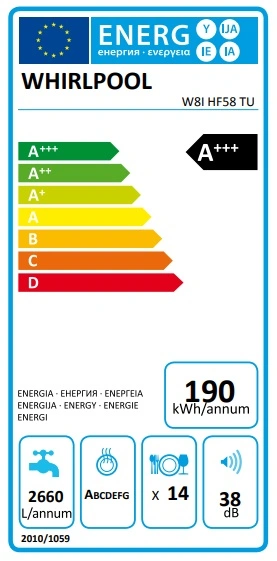 Встраиваемая посудомоечная машина Whirlpool W8IHF58TU original16 Встраиваемая посудомоечная машина Whirlpool W8IHF58TU original16