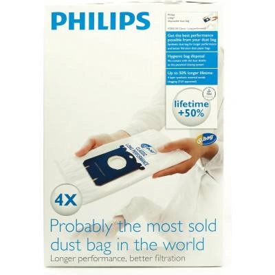 Сменный синтетический мешок-пылесборник S-bag Philips FC8021/03 Сменный синтетический мешок-пылесборник S-bag Philips FC8021/03