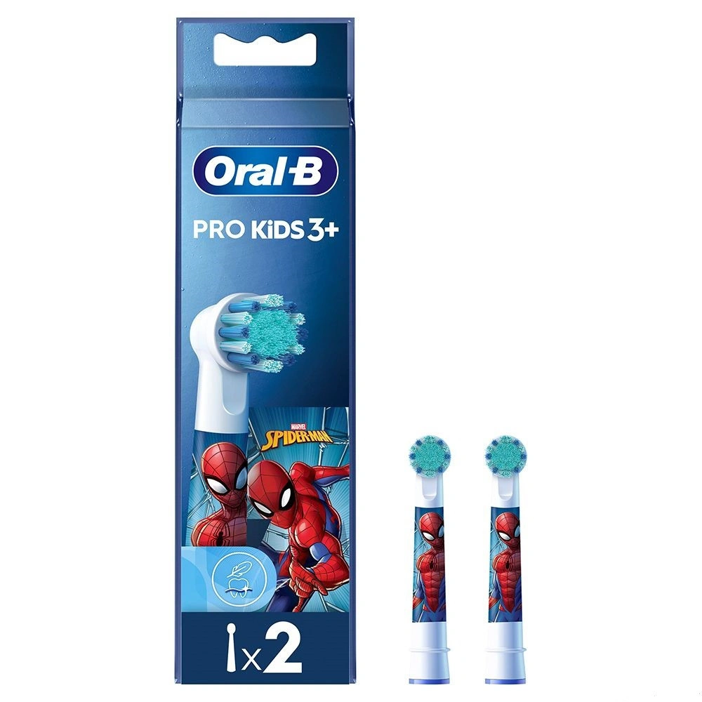 Насадка для электрической зубной щетки Braun Oral-B Stages Power Spider-Man EB10S (2) Насадка для электрической зубной щетки Braun Oral-B Stages Power Spider-Man EB10S (2)