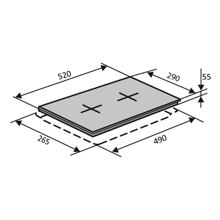 Варочная поверхность VENTOLUX HV 32 TC original6 Варочная поверхность VENTOLUX HV 32 TC original6