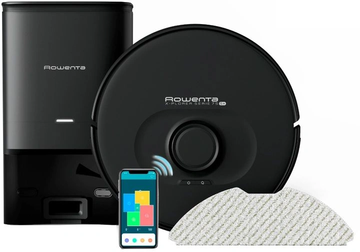 Робот-пылесос с влажной уборкой Rowenta X-PLORER Serie 75 S+ RR8595WH original1 Робот-пылесос с влажной уборкой Rowenta X-PLORER Serie 75 S+ RR8595WH original1