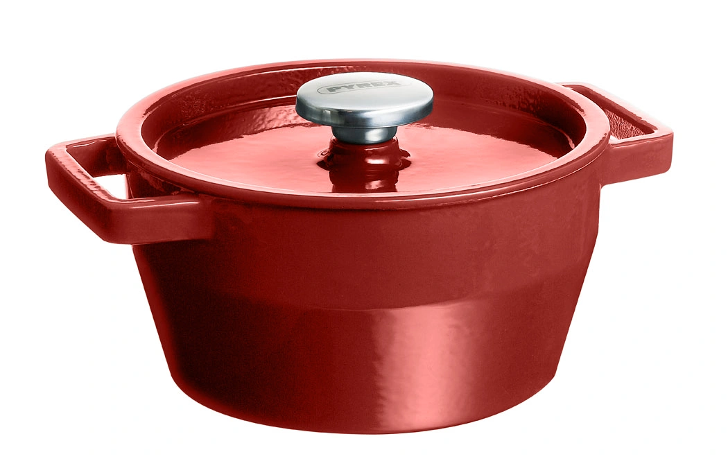 Кастрюля PYREX Slow Cook red чугун кастрюля кругл 2.2л (SC5AC20/6641) Кастрюля PYREX Slow Cook red чугун кастрюля кругл 2.2л (SC5AC20/6641)