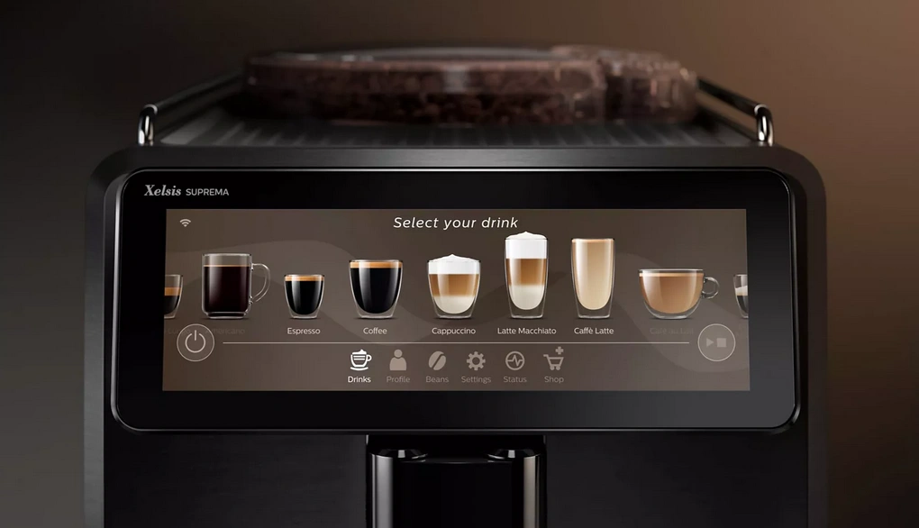 Кофемашина автоматическая Saeco Xelsis Suprema SM8889/00 original7 Кофемашина автоматическая Saeco Xelsis Suprema SM8889/00 original7