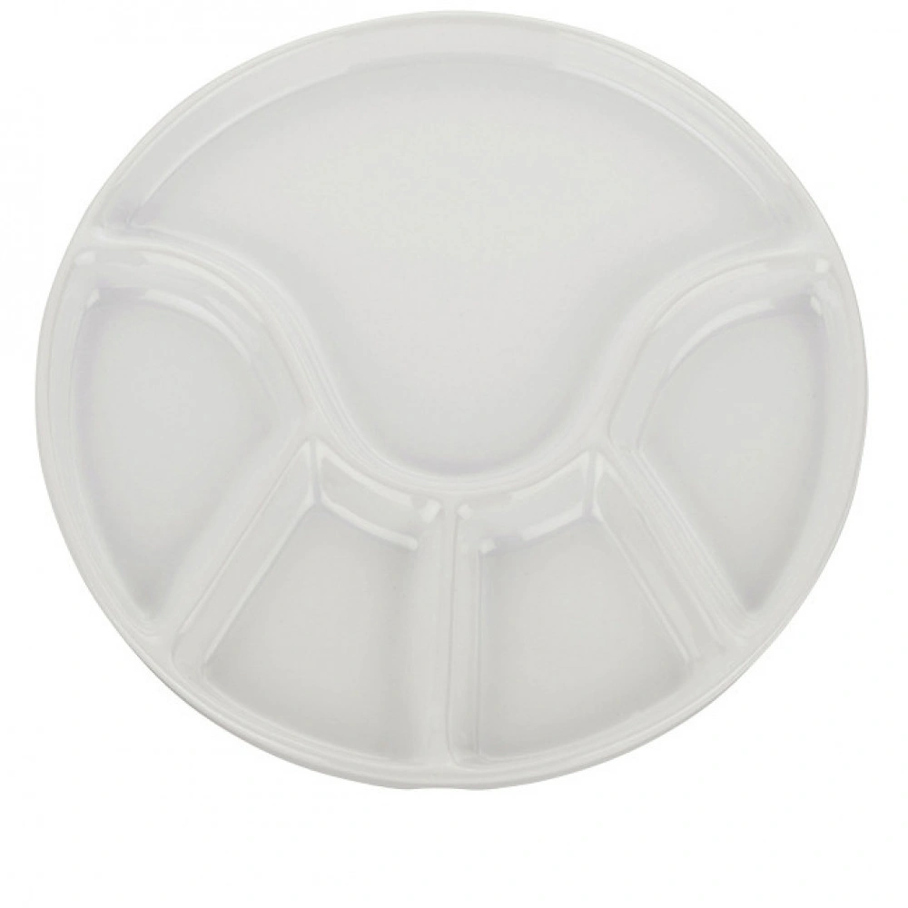 Тарелка для фондю керамическая KELA Anneli Ø12х2 см, белая (67403) Тарелка для фондю керамическая KELA Anneli Ø12х2 см, белая (67403)