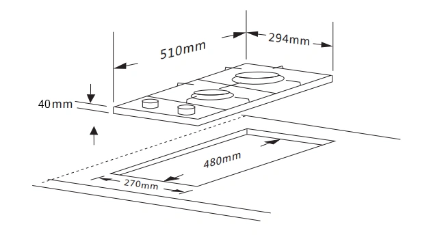 Варочная поверхность Interline HGG 734 FGT BA original11 Варочная поверхность Interline HGG 734 FGT BA original11