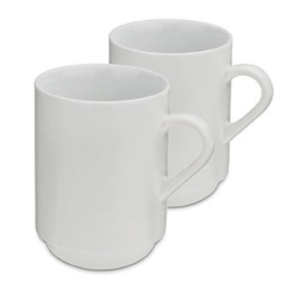 Набор чашек KELA Mattia, белый, 300 мл, 2 шт (12749) Набор чашек KELA Mattia, белый, 300 мл, 2 шт (12749)