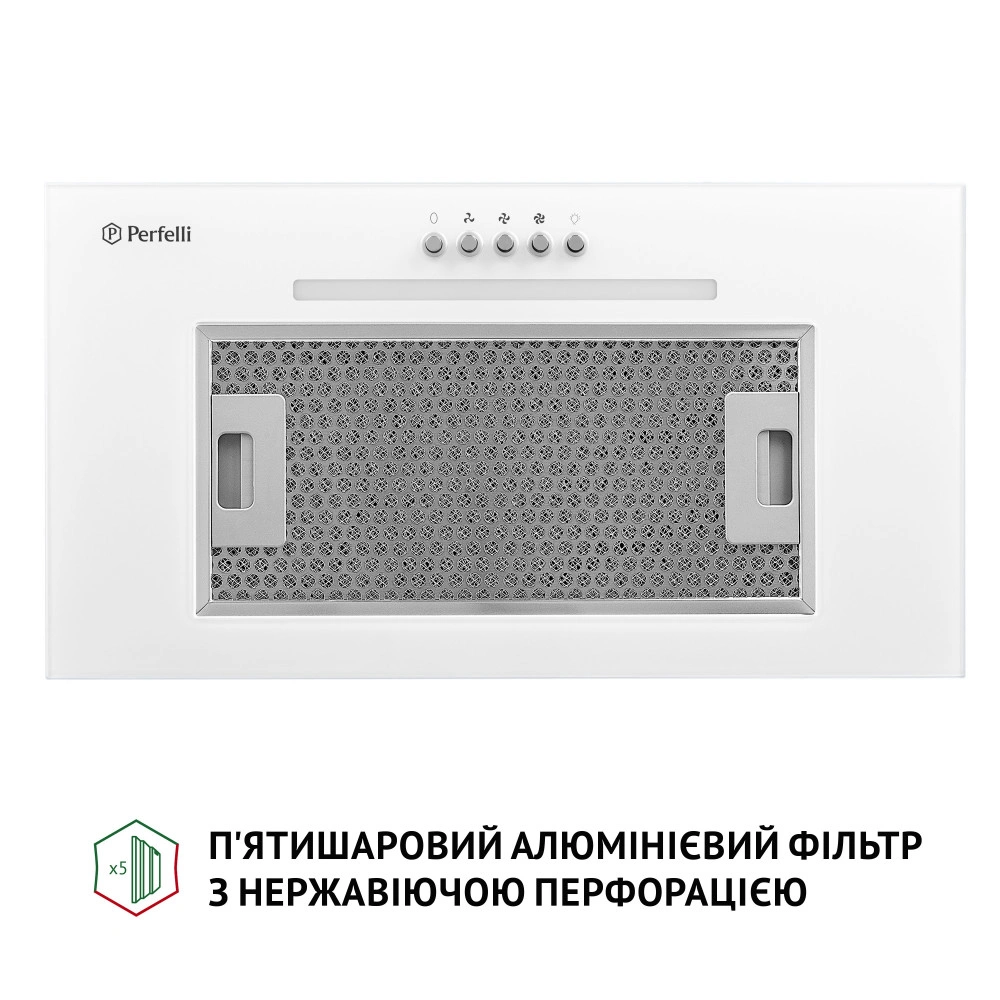 Полновстраиваемая вытяжка Perfelli BI 5256 WH 700 LED original4 Полновстраиваемая вытяжка Perfelli BI 5256 WH 700 LED original4