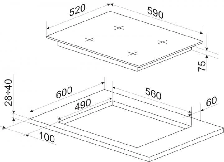 Варочная поверхность комбинированная Hansa BHMI610302 original4 Варочная поверхность комбинированная Hansa BHMI610302 original4