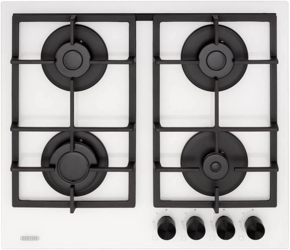 Газовая варочная поверхность ELEYUS INGA 60 WH CF original1 Газовая варочная поверхность ELEYUS INGA 60 WH CF original1