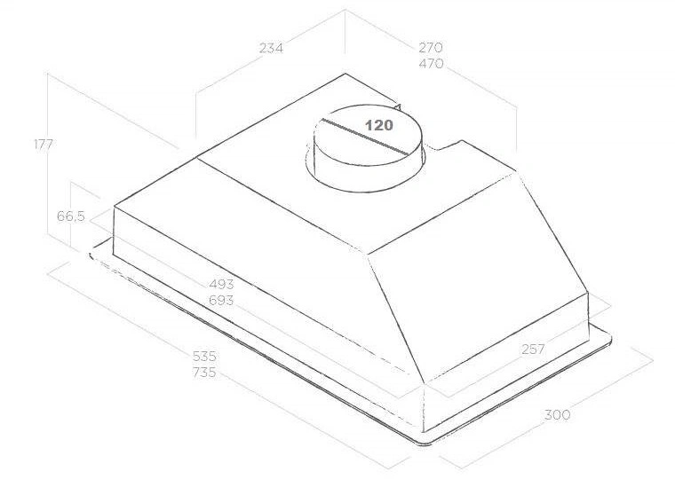 Вытяжка Elica ERA C IX/A/52 original6 Вытяжка Elica ERA C IX/A/52 original6