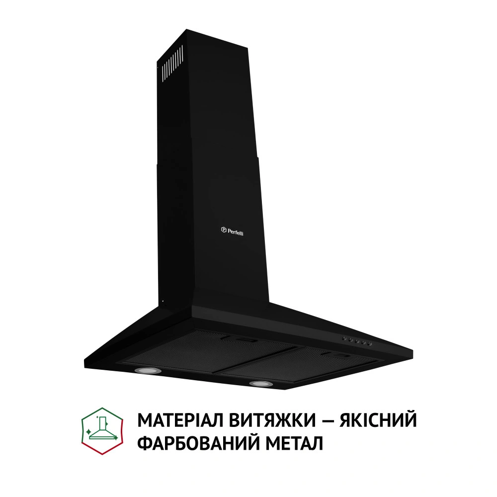 Вытяжка купольная Perfelli K 6210 BL 700 LED original1 Вытяжка купольная Perfelli K 6210 BL 700 LED original1