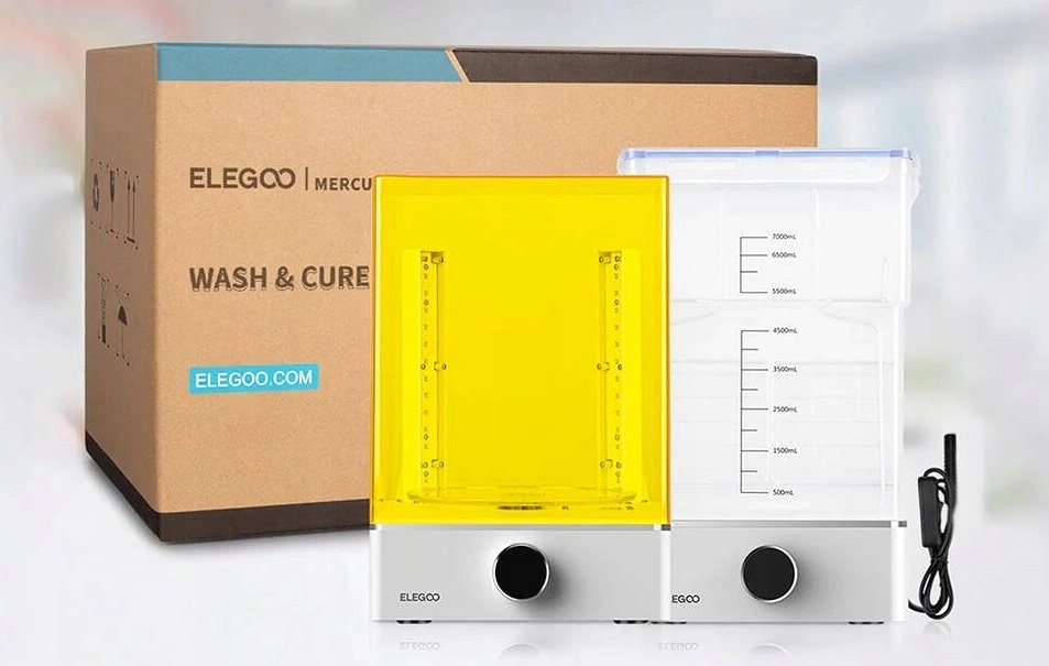 Устройство для мойки и полимеризации ELEGOO Mercury XS original3 Устройство для мойки и полимеризации ELEGOO Mercury XS original3