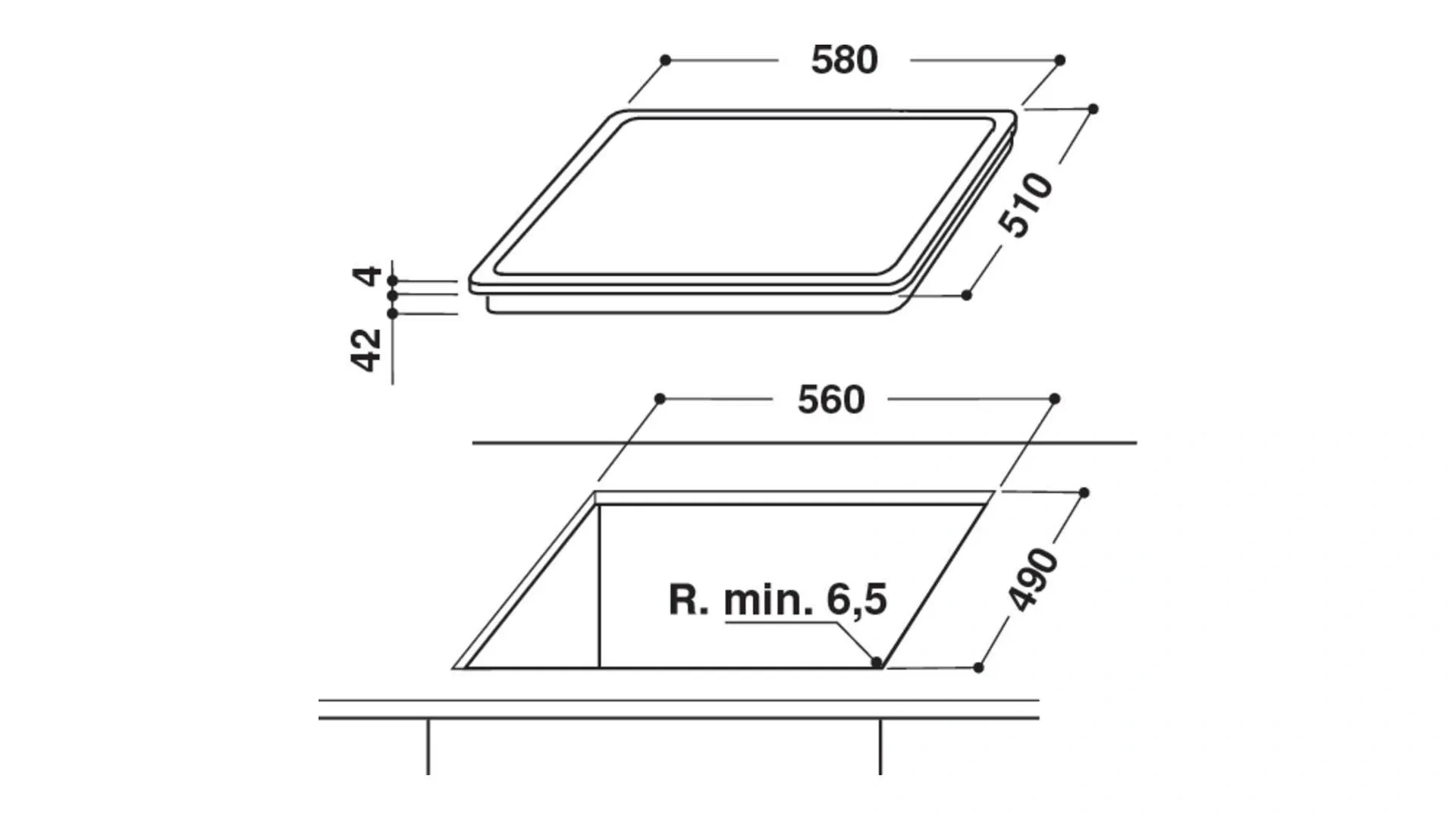 Варочная поверхность Indesit RI161C original2 Варочная поверхность Indesit RI161C original2