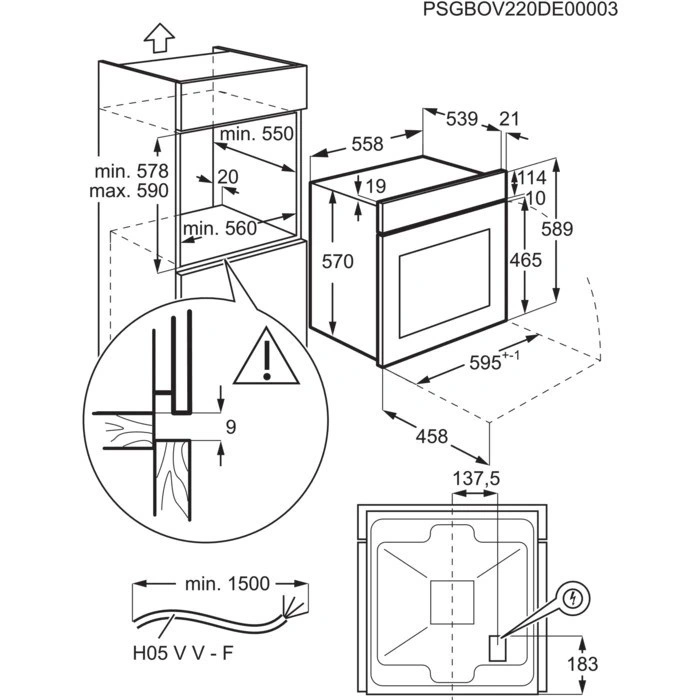 Духовой шкаф Electrolux EOF5C50BZ original6 Духовой шкаф Electrolux EOF5C50BZ original6