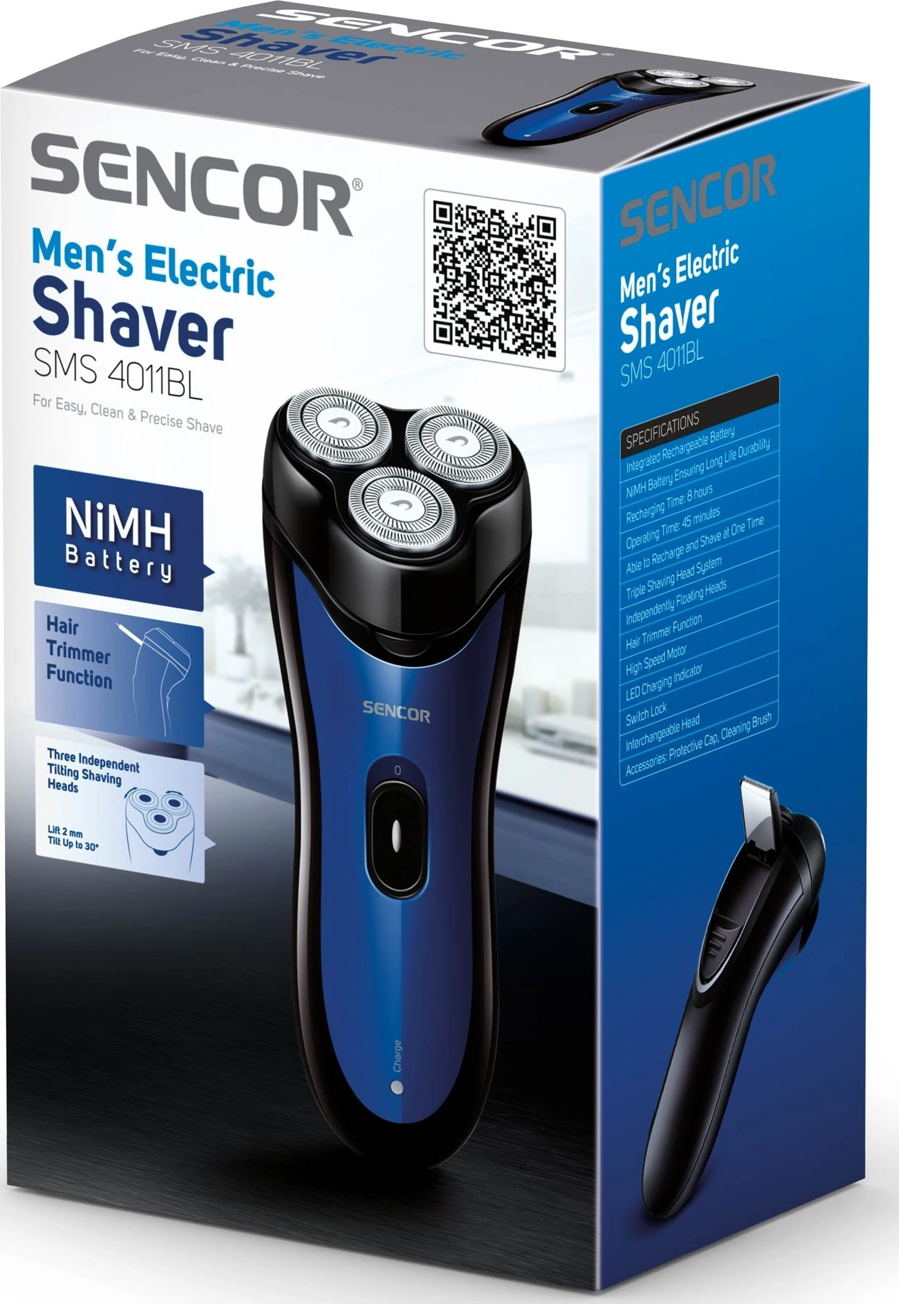 Электробритва мужская Sencor SMS 4011BL original3 Электробритва мужская Sencor SMS 4011BL original3