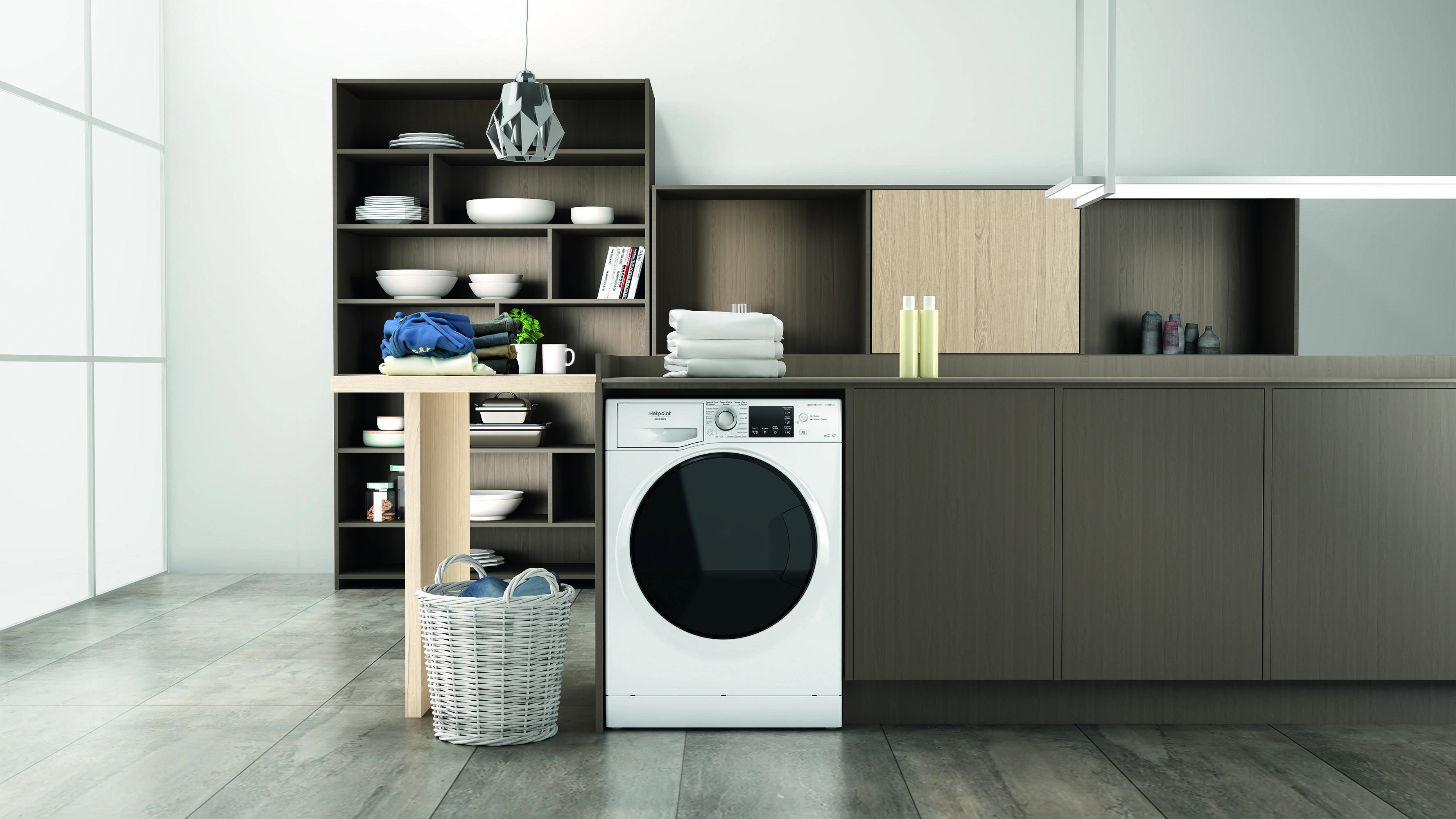 Стирально-сушильная машина Hotpoint NDB10570DAUA original4 Стирально-сушильная машина Hotpoint NDB10570DAUA original4