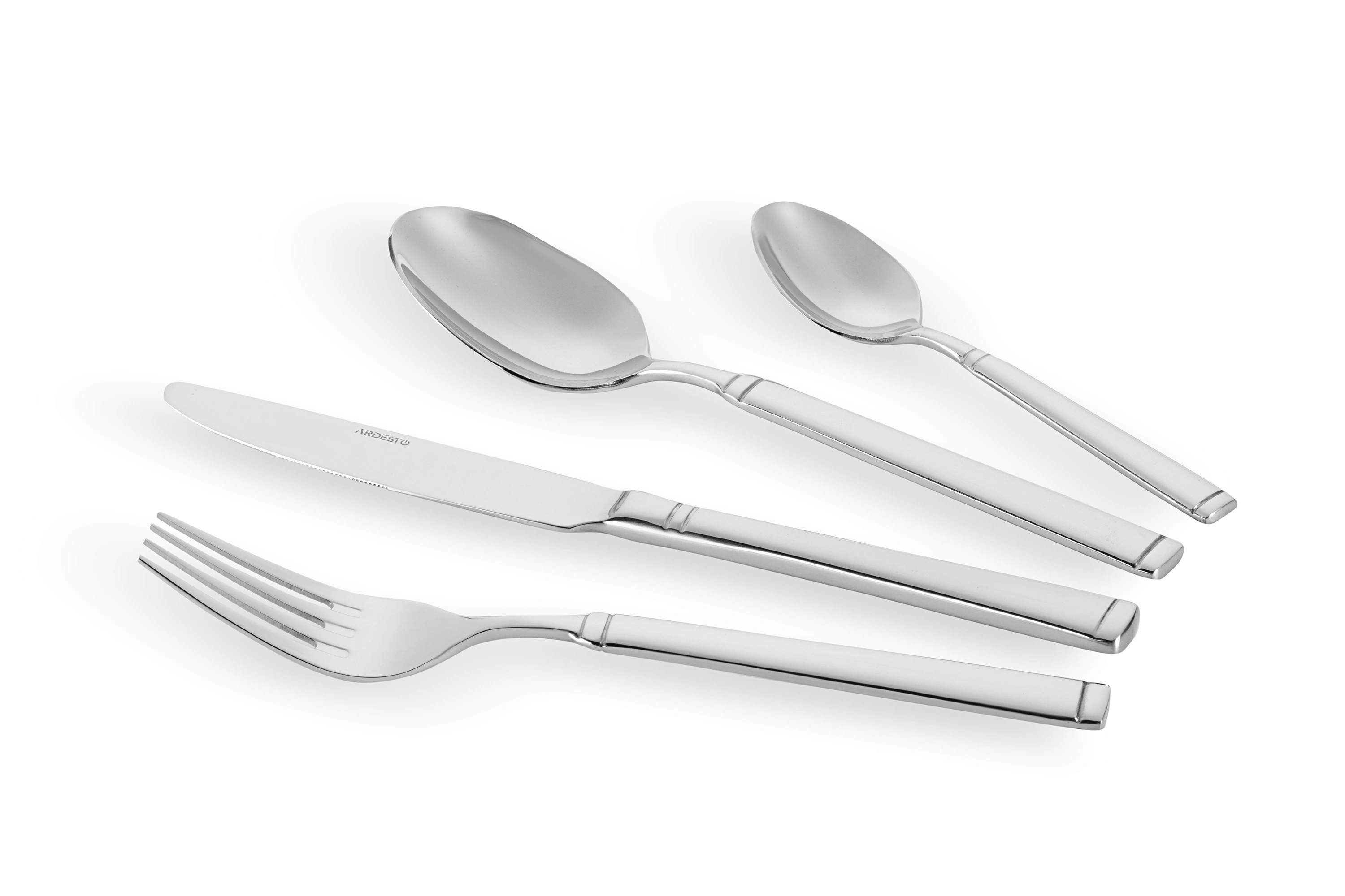 Набор столовых приборов Ardesto Black Mars Bordeaux 24 пр., нержавеющая сталь (AR0724BS) Набор столовых приборов Ardesto Black Mars Bordeaux 24 пр., нержавеющая сталь (AR0724BS)