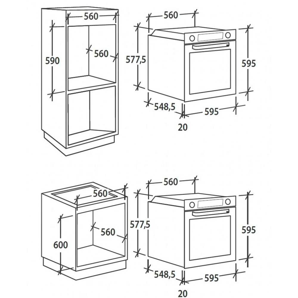 Духова шафа Candy FIDCN100 original4 Духова шафа Candy FIDCN100 original4
