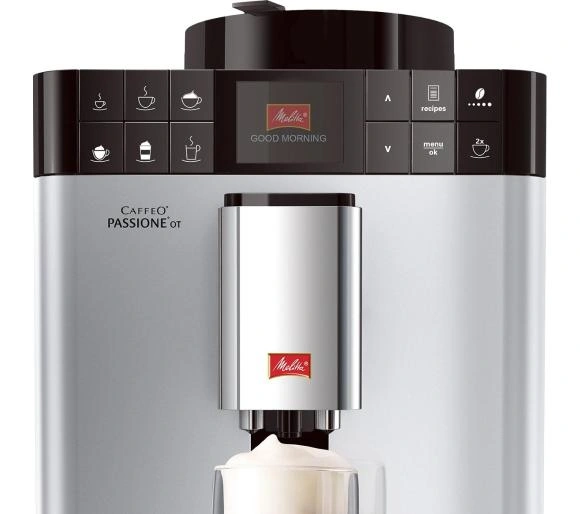 Кофемашина автоматическая Melitta CAFFEO Passione OT Silver F53/1-101 original2 Кофемашина автоматическая Melitta CAFFEO Passione OT Silver F53/1-101 original2