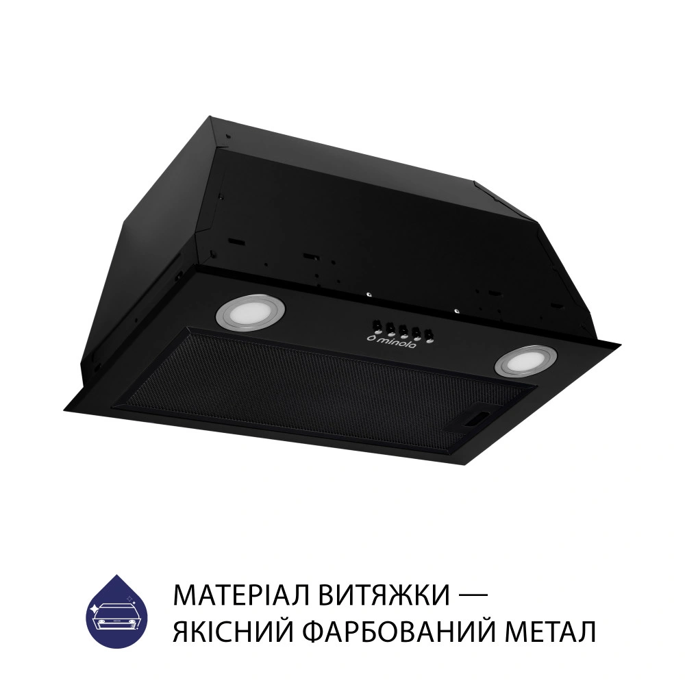 Полновстраиваемая вытяжка Minola HBI 5622 BLF 1000 LED original1 Полновстраиваемая вытяжка Minola HBI 5622 BLF 1000 LED original1