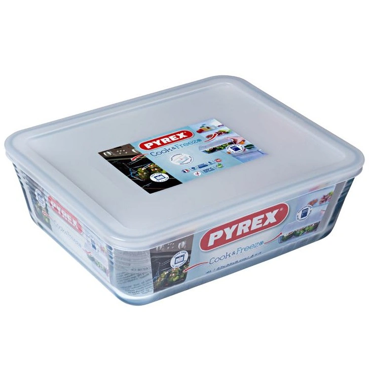 Форма PYREX Cook&Freez з криш прямокут 27х22х9 (4л) (244P000/7643) Форма PYREX Cook&Freez з криш прямокут 27х22х9 (4л) (244P000/7643)