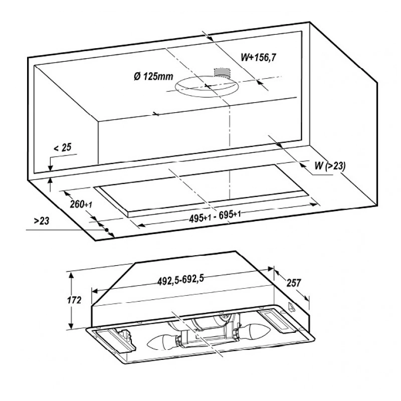 Вытяжка Elica ERA C BL/A/52 original6 Вытяжка Elica ERA C BL/A/52 original6