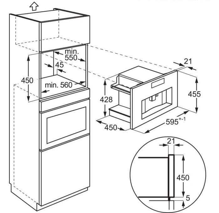 Встраиваемая кофемашина Electrolux KBC85Z original8 Встраиваемая кофемашина Electrolux KBC85Z original8
