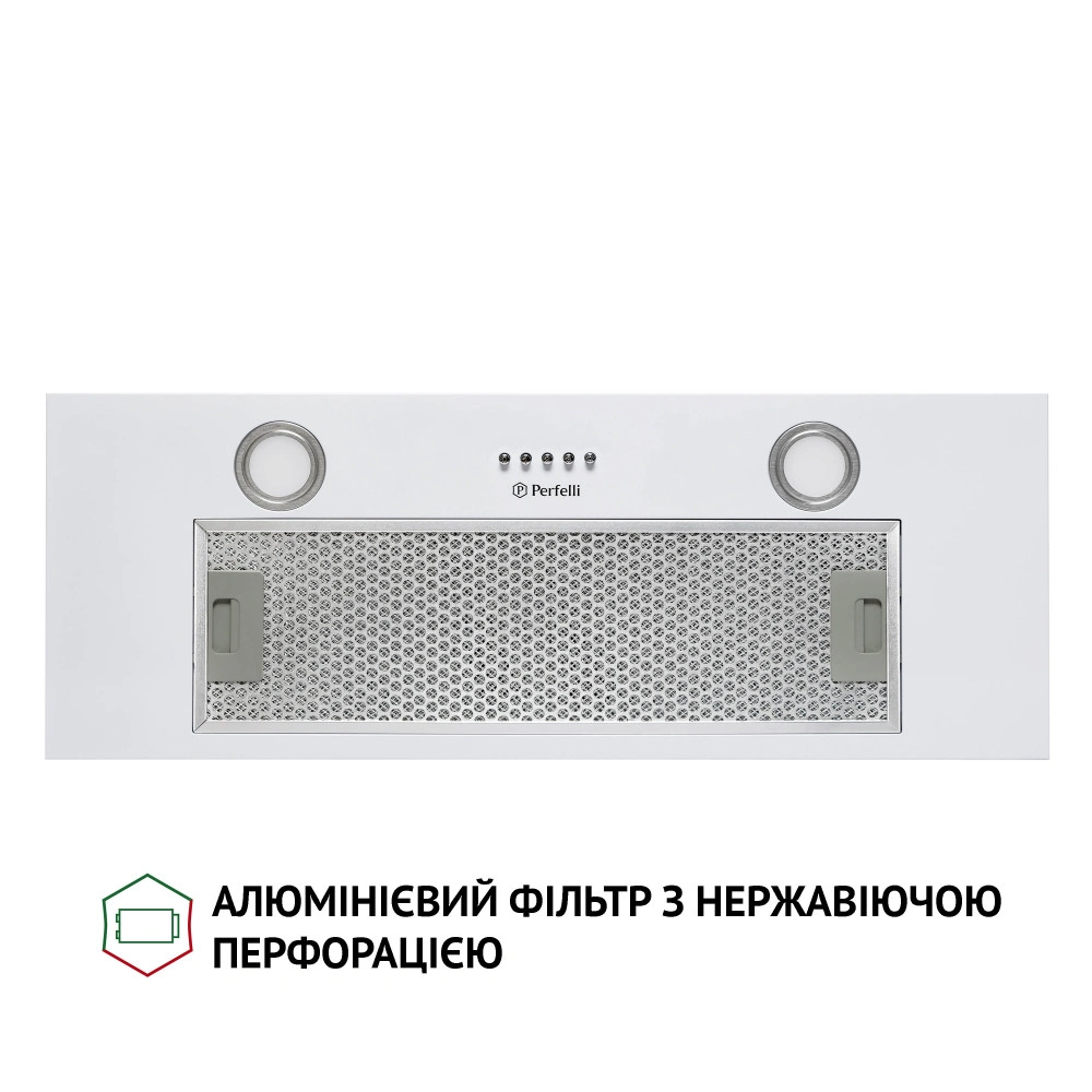 Вытяжка полновстраиваемая Perfelli BI 7652 WH 1000 LED original1 Вытяжка полновстраиваемая Perfelli BI 7652 WH 1000 LED original1