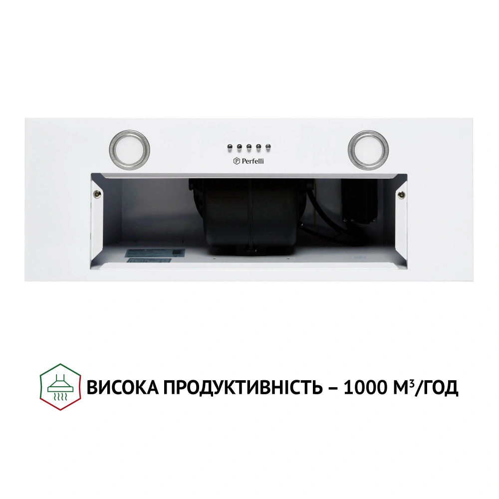 Вытяжка полновстраиваемая Perfelli BI 7652 WH 1000 LED original6 Вытяжка полновстраиваемая Perfelli BI 7652 WH 1000 LED original6