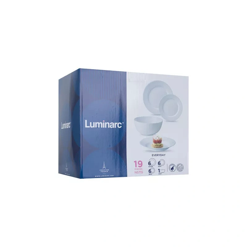 Столовый сервиз Luminarc Everyday G0567 19 предметов original1 Столовый сервиз Luminarc Everyday G0567 19 предметов original1