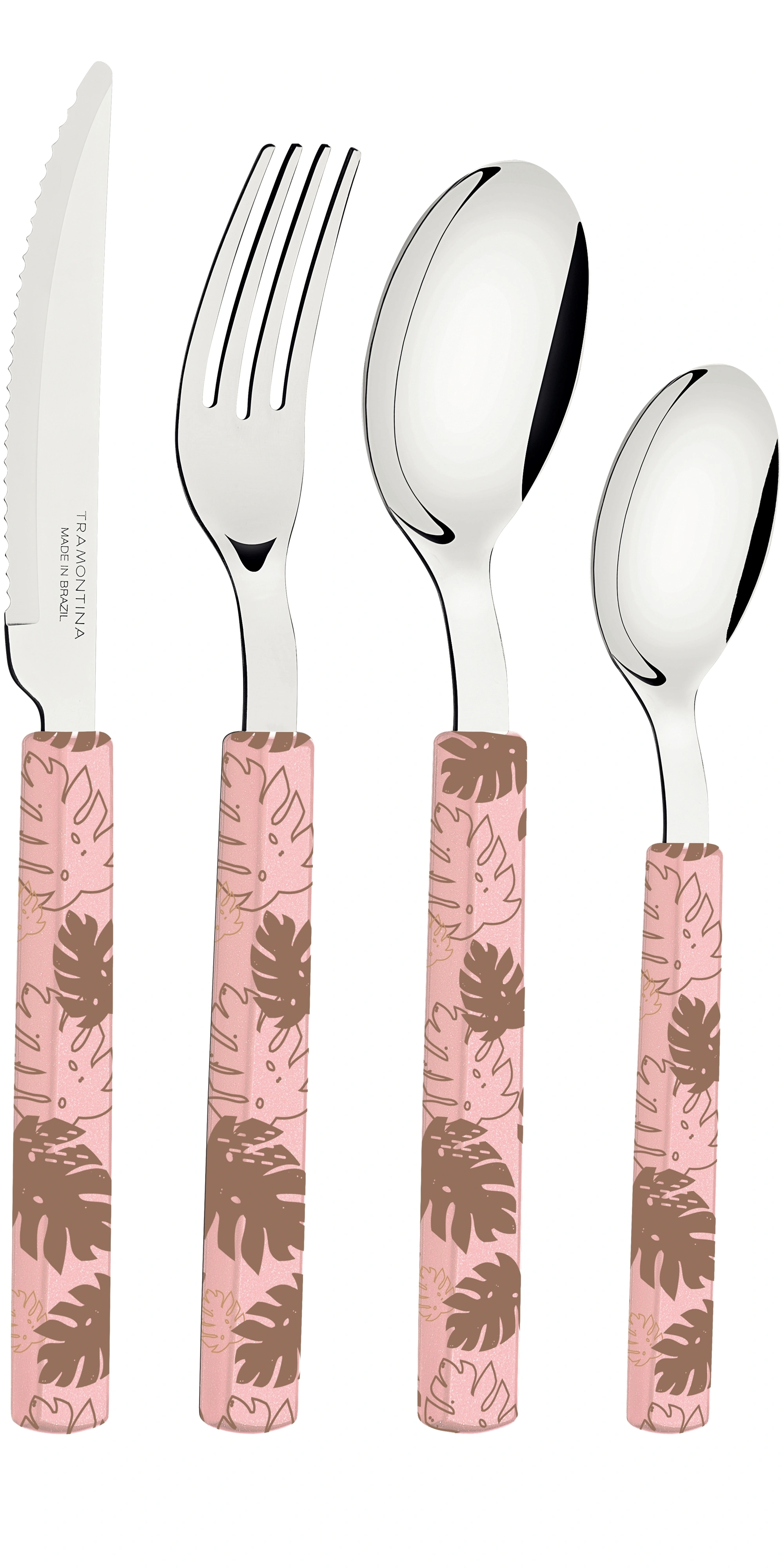 Столовые приборы TRAMONTINA BLISS набір стол.приб.16пр в лотці pastel pink (29899/129) Столовые приборы TRAMONTINA BLISS набір стол.приб.16пр в лотці pastel pink (29899/129)